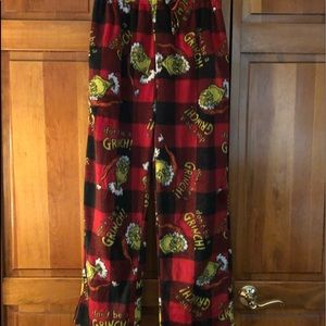 Grinch pajama pants